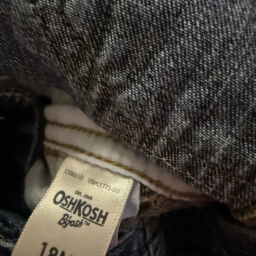 Oshkosh B’Gosh Denim Overalls - Size 18 months